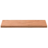 Table Top 100x60x4 cm Rectangular Solid Wood Beech 3188900