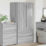 Bathroom Cabinet Grey Sonoma 79.5 x 49 x 156 cm Engineered Wood 3406251