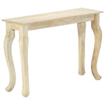 ZNTS Console Table 110x35x77 cm Solid Mango Wood 282858