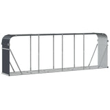 Log Holder Anthracite 300x45x100 cm Galvanised Steel 364566
