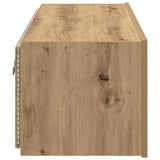 TV Wall Cabinet Artisan Oak 100 x 35 x 31 cm Engineered Wood 863111