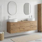 Bathroom Furniture Set 3 pcs Artisan Oak 49.5 x 44.5 x 65.5 cm 3405946