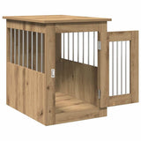 Dog Crate Furniture Artisan Oak 45x62x59 cm Engineered Wood 857637