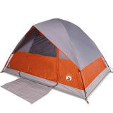 Camping Tent Dome 2-Person Orange Waterproof 94693