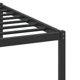 Bed Frame without Mattress Brown Oak 100x200 cm Engineered Wood 4106836