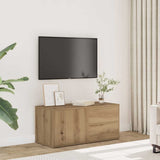 TV Cabinet Artisan Oak 80x34x35.5 cm Engineered Wood 856011