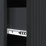 Drawer Cabinet Black 33 x 34.5 x 87 cm Engineered Wood 895306