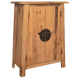 Bathroom Set 5 Pieces Solid Pinewood 275425
