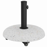 Parasol Base 21kg White Concrete Round 42007322