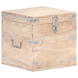 289640 Chest 40x40x40 cm Solid Acacia Wood