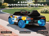 Kids Electric Ride on Police Car with Remote Control, Music, Horn, Siren Flashing Lights for 3-5 T3398P378920