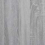 Bed Frame without Mattress Grey Sonoma 100x200 cm 845109