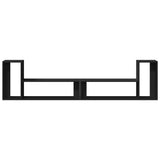 TV Cabinets 2 pcs Black 100x30x50 cm Engineered Wood 840794