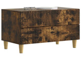Bedside Cabinet Smoked Oak 62 x 34.5 x 48 cm Engineered Wood 894550