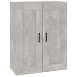 Hanging Wall Cabinet Concrete Grey 69.5x32.5x90 cm 812307