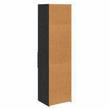 Highboard Black Oak 50 x 42.5 x 185 cm Engineered Wood 3402643