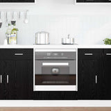 Hanging Cabinet Black Oak 60 x 46 x 81.5 cm Engineered Wood 863298