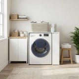 Wash Machine Cabinet White 87 x 60 x 89 cm Engineered wood 8006800