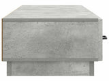 TV Cabinet Concrete Grey 147 x 34.5 x 27 cm Engineered Wood 895398