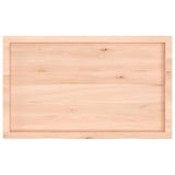 Table Top 100x60x cm Untreated Solid Wood Oak 3156306