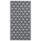 310419 Outdoor Carpet ARAKIL Black 190x290 cm PP