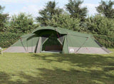 Family Tent with Roof Green and Grey 721 x 335 x 212 cm 4100670