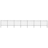 Garden Fence Steel Tough Modern 277680
