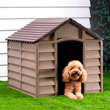 Dog House Brown 86x84x82 cm Polypropylene 94214