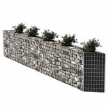 Gabion Basket Galvanised Steel 300x30x100 cm 142537