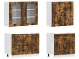 Kitchen Unit KALMAR 4 pcs Smoked Oak Engineered Wood 3438300