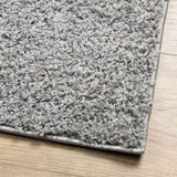 Shaggy Rug PAMPLONA High Pile Modern Grey 120x170 cm 375256