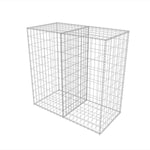 ZNTS Gabion Basket Galvanised Steel 100x50x100 cm 142550