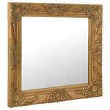 320333 Wall Mirror Baroque Style 60x60 cm Gold