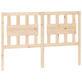 Bed Headboard Natural Pine Solid pinewood 140.5 cm wide 818565
