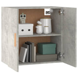 Wall Cabinet Concrete Grey 60x30x60 cm Engineered Wood 812892