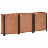 Sideboard 3 pcs Brown 165 x 30 x 75 cm Solid Acacia Wood 3321527