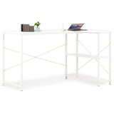 Computer Desk White 120x72x70 cm 20262