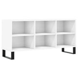 TV Cabinet White 103.5x30x50 cm Engineered Wood 826996