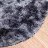 Shaggy Rug High Pile NAVARRA Dark Grey 300x200 cm Polyester 4102936