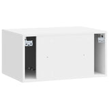 Wall-Mounted TV Cabinet High Gloss White 59.5 x 41 x 30 cm 898169