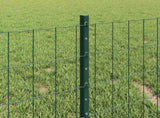 Welded Wire Fence 10 x 0.4 m PVC-Coated Steel Green 3335980