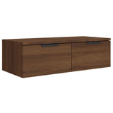 Wall Cabinets 2 pcs Brown Oak 68x30x20 cm Engineered Wood 3115899