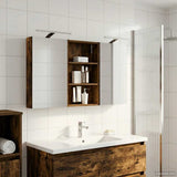 Bathroom Cabinet Set 3 pcs 120 x 10.5 x 60.5 cm Engineered wood 3403740