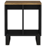 ZNTS Side Table 40x31x46 cm Solid Wood Mango&Engineered Wood 350647