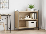 Book Cabinet 80 x 33 x 80 cm Engineered Wood Sonoma Oak 8013897