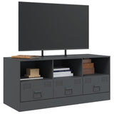 TV Cabinet Anthracite 99x39x44 cm Steel 841735