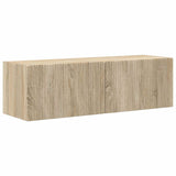 TV Wall Cabinet Set 4 pcs Sonoma Oak Engineered Wood 3408927