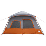Instant Tent Grey and Orange 340 x 280 x 190 cm 42017483