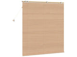 Venetian Blind Oak Look 120 x 160 cm 35 mm Solid Paulownia Wood 42015345