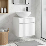 Wall-mounted Sink Vanity White 49 x 44.5 x 66.5 cm 890602
